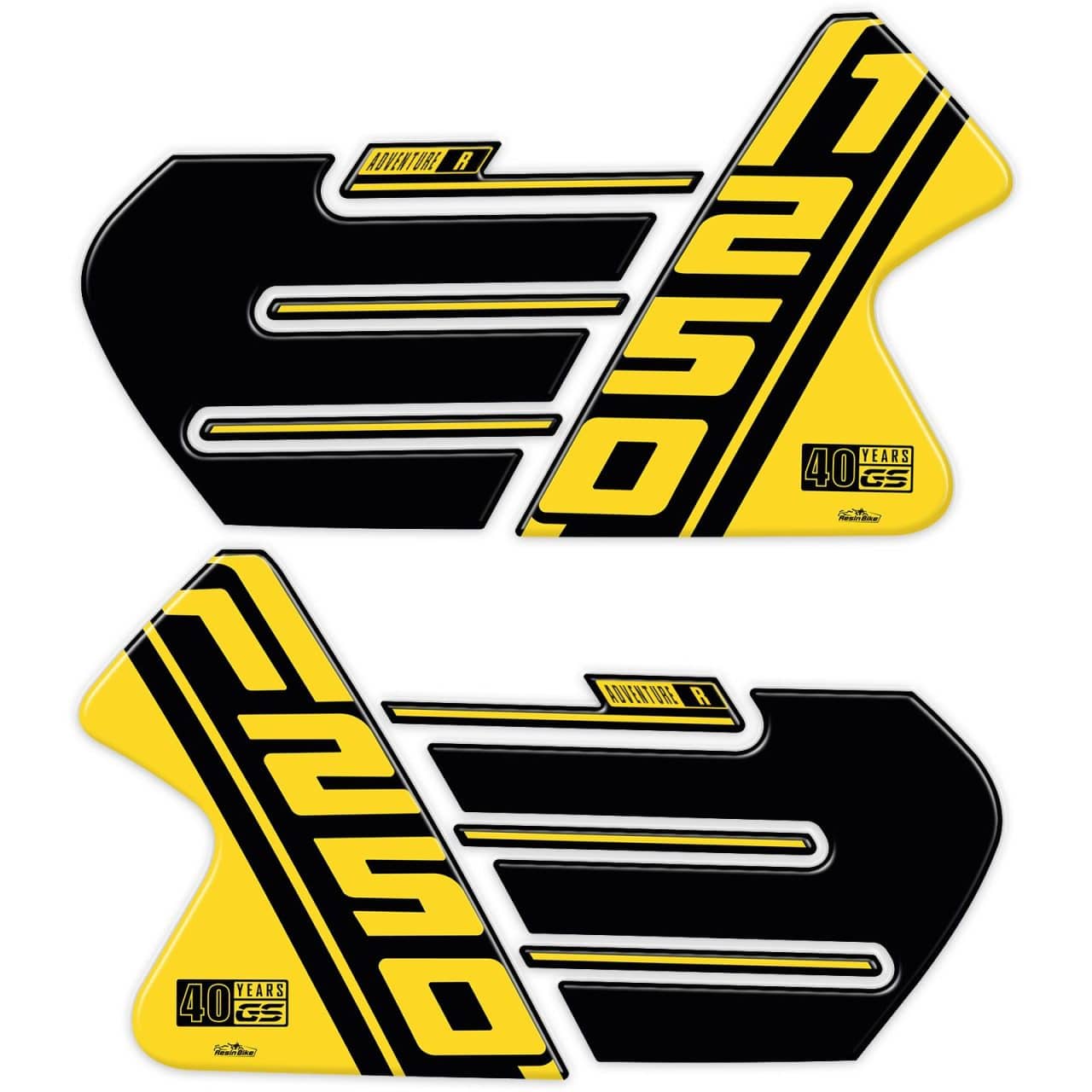 Stickers 3D compatible with Bmw GS 1250 Adventure 40TH 2020-2021 Tank Side - Image 2