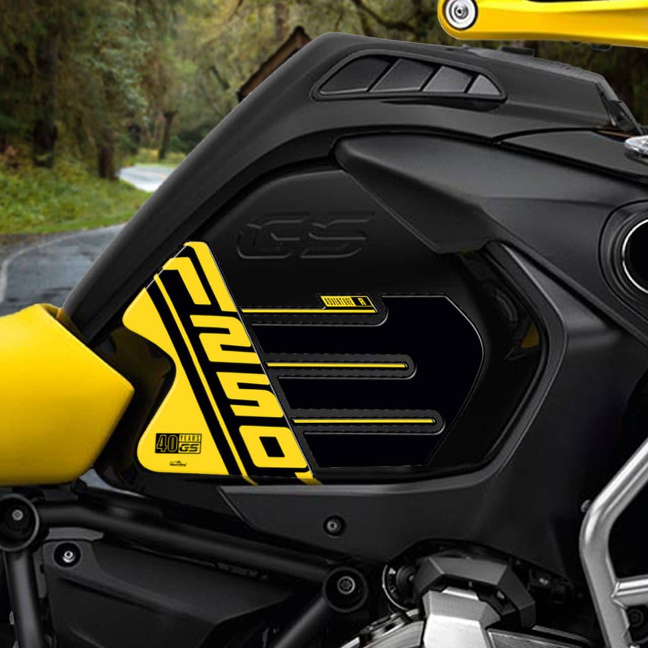 Kit Tank Basic Stickers 3D compatible with Bmw GS 1250 Adventure 40TH 2020-2021 - Image 4