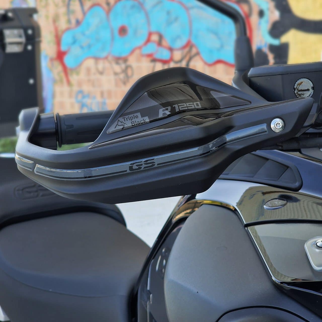 Adesivi 3D compatibili con BMW GS 1250-GS Adventure Triple Black 2023 Paramani