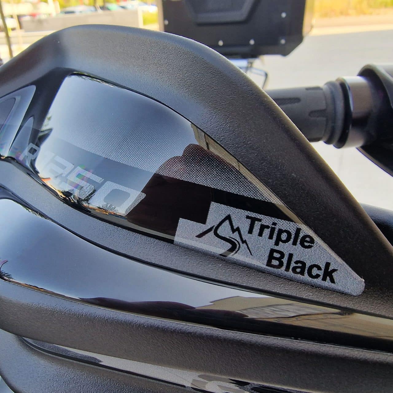 Adesivi 3D compatibili con BMW GS 1250-GS Adventure Triple Black 2023 Paramani - immagine 4