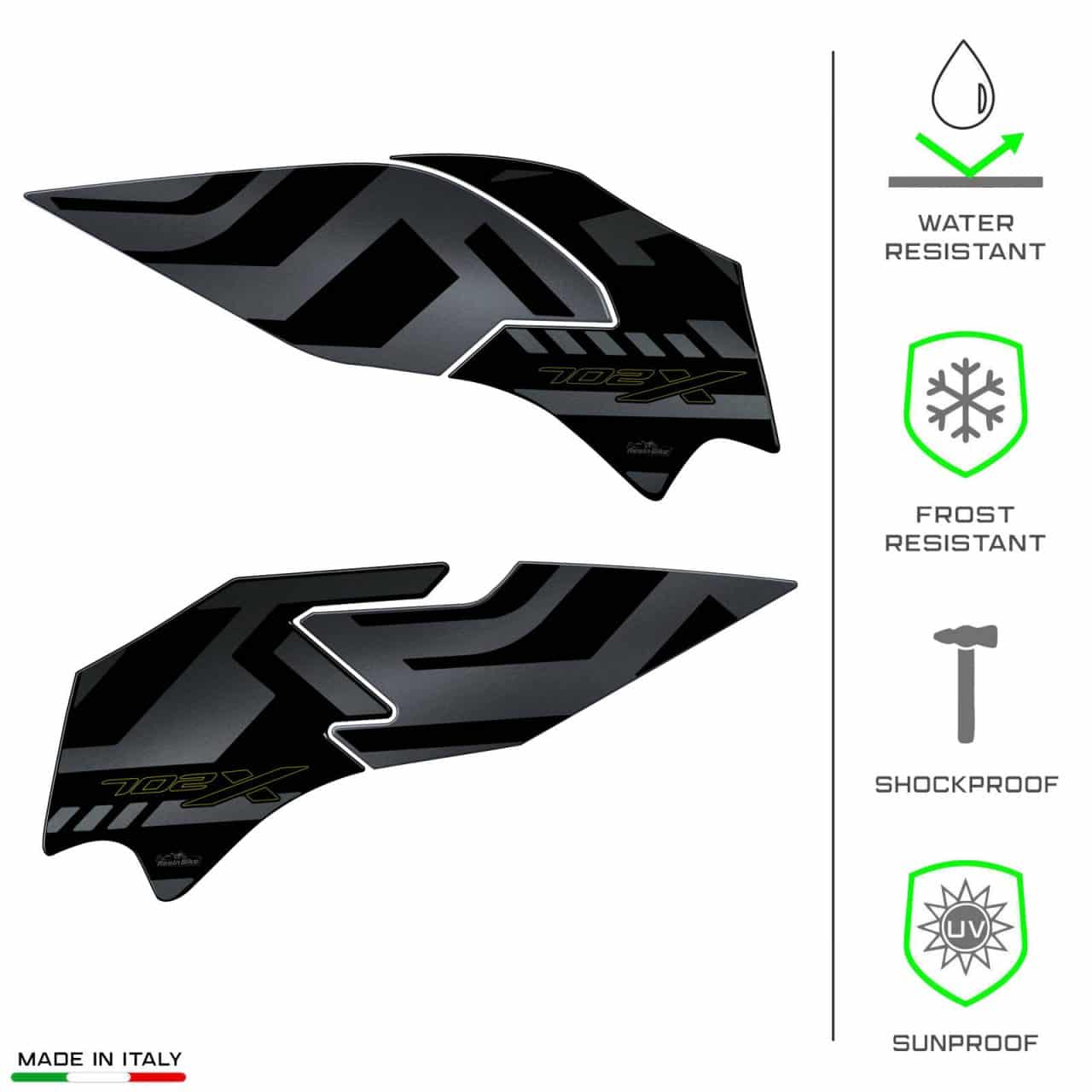 Autocollant Moto compatibles avec Benelli TRK 702X 2023 Latérales de Réservoir – Image 7