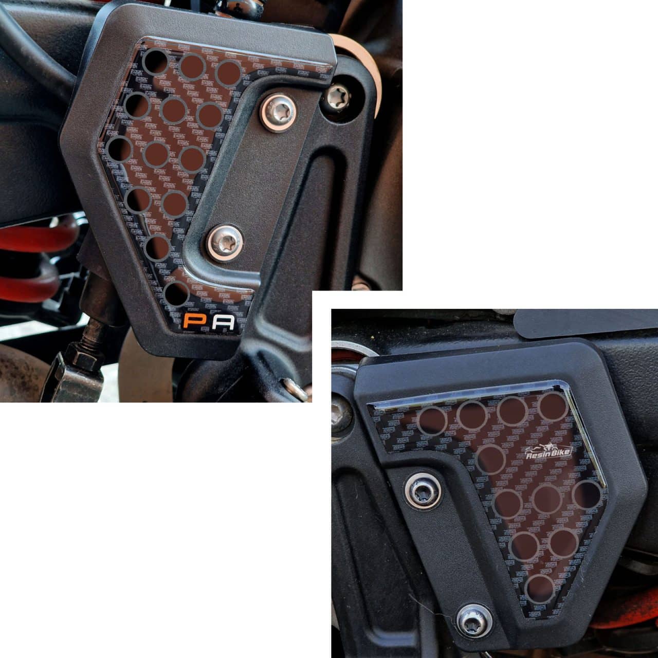 Autocollant 3D compatibles avec Harley Davidson Pan America 1250 Seuils de Porte – Image 4