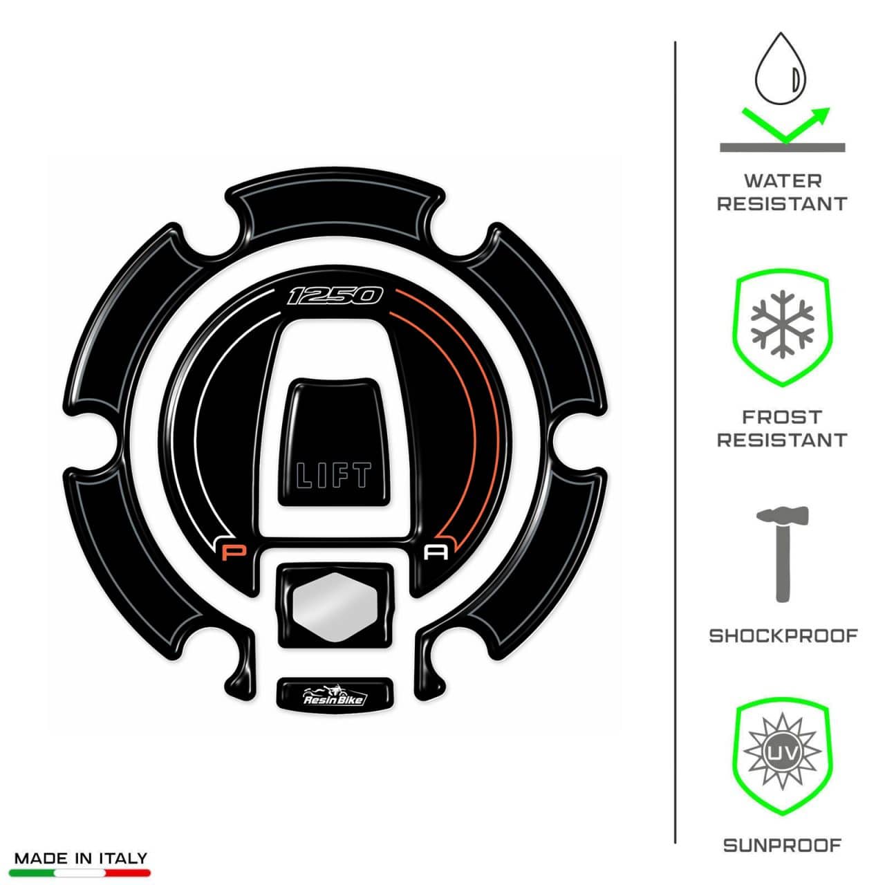 Adesivi 3D compatibili con Harley Davidson Pan America 1250 2020-2023 Tappo - immagine 7