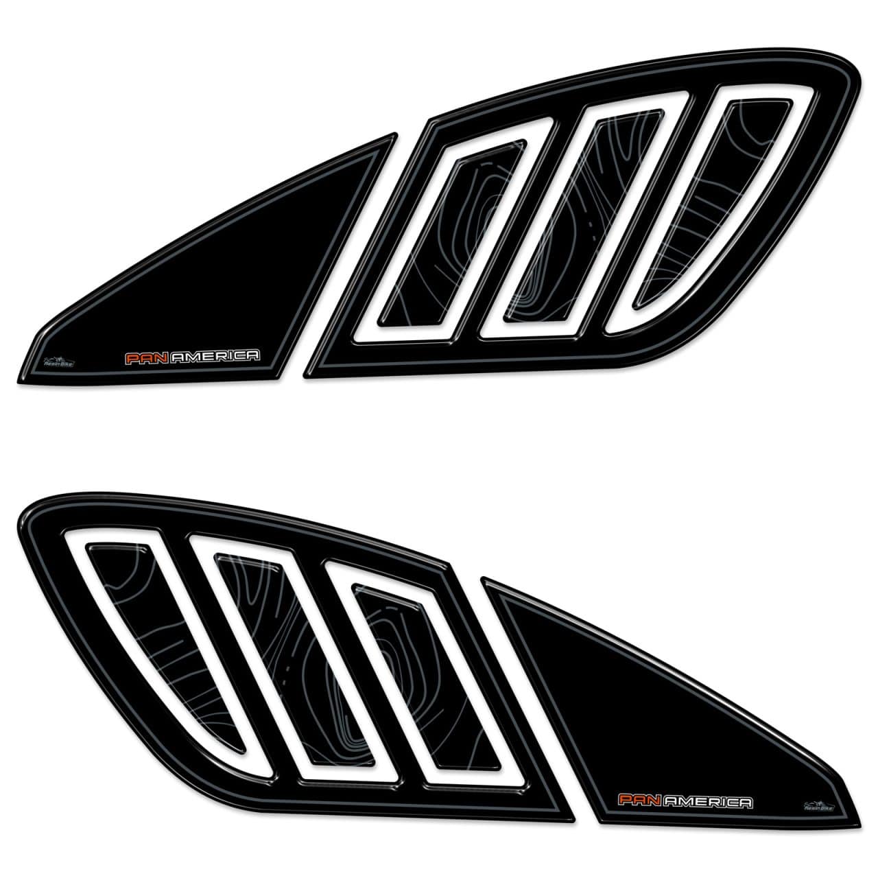 Stickers 3D compatible with Harley Davidson Pan America 1250 2020-2023 Tank Side - Image 2