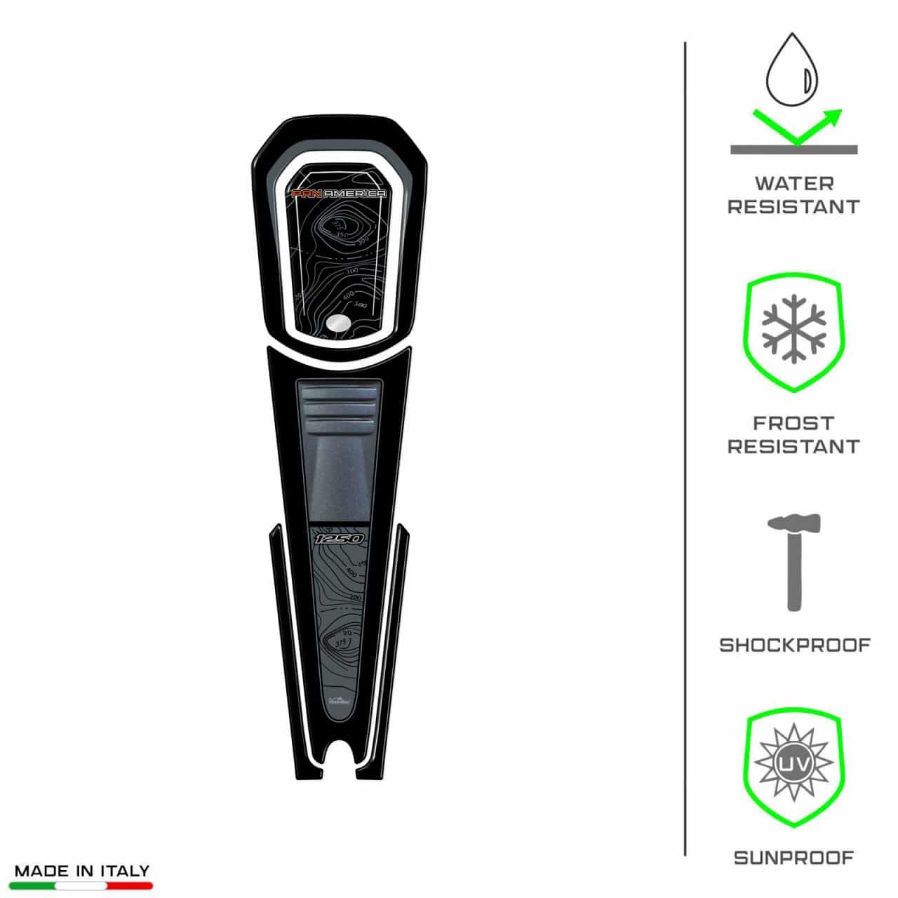 Paraserbatoio Adesivi 3D compatibili con Harley Davidson Pan America 1250 2023 - immagine 7