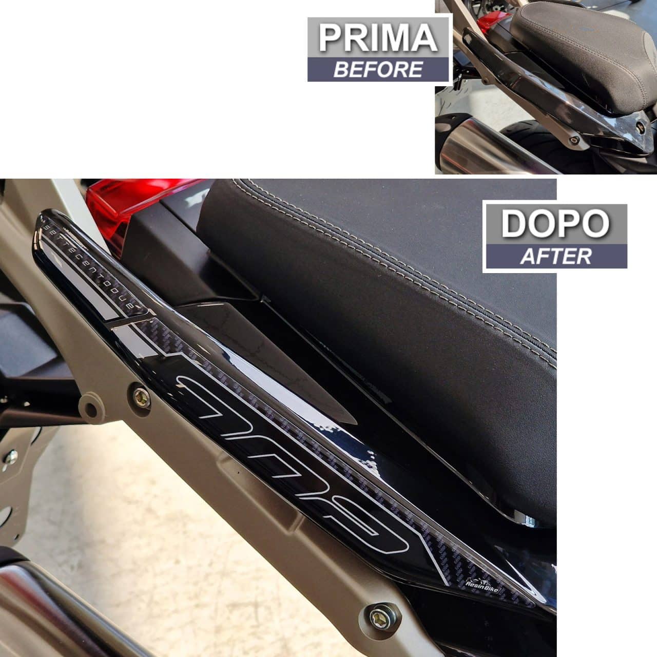 Motorcycle Stickers 3D compatible with Benelli Trk 702 2023 Passenger Handles - Image 3