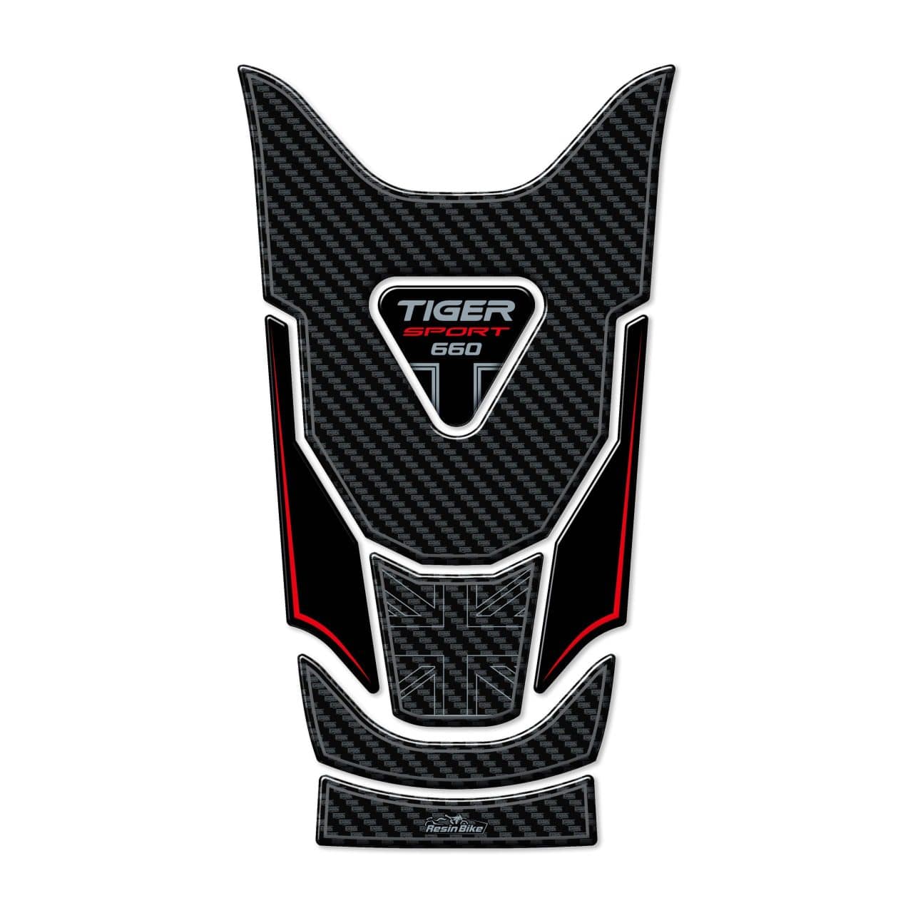 Stickers 3D compatible with Triumph Tiger Sport 660 2022-2023 Tank Pad - Image 2