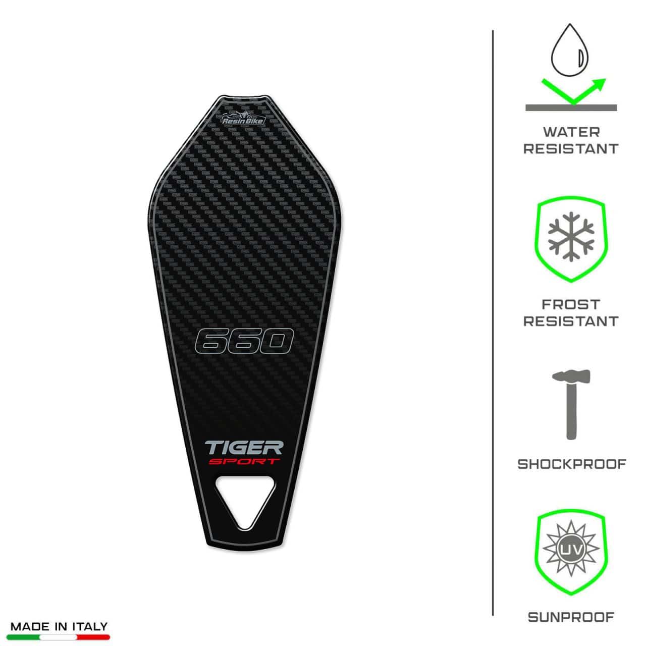 Adhesivos 3D compatibles con Triumph Tiger Sport 660 2022-2023 Guardabarros - Imagen 7