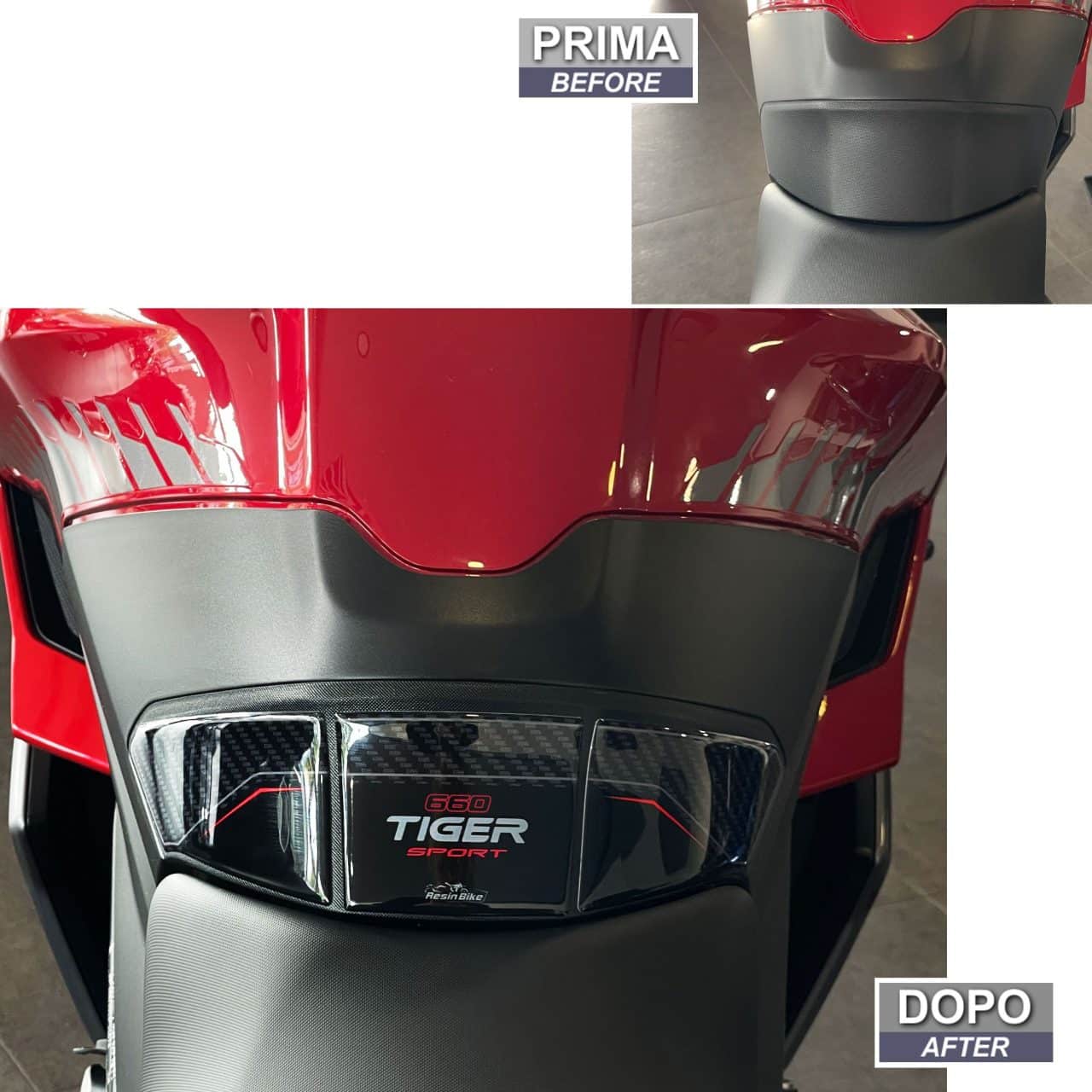 Autocollant 3D compatibles avec Triumph Tiger Sport 660 2022-2023 Sous-Selle – Image 3