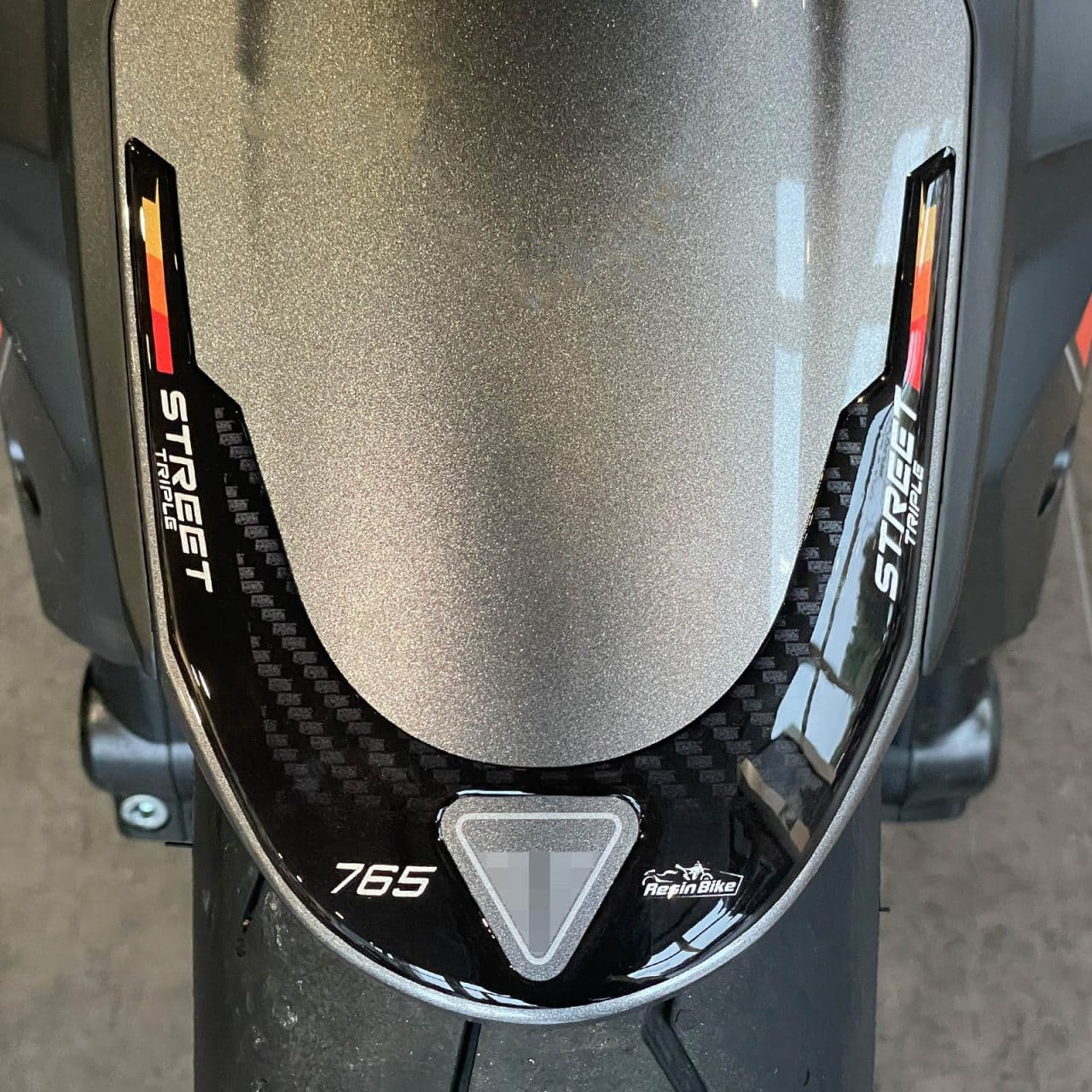 Stickers 3D compatible with Triumph Street Triple 765 RS 2023 Fender - Image 6