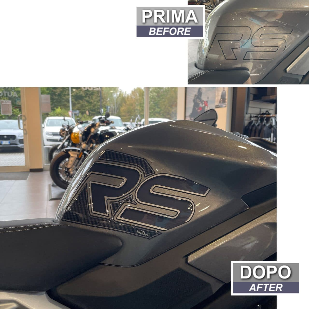 Stickers 3D compatible with Triumph Street Triple 765 RS 2023 Tank Side - Image 3