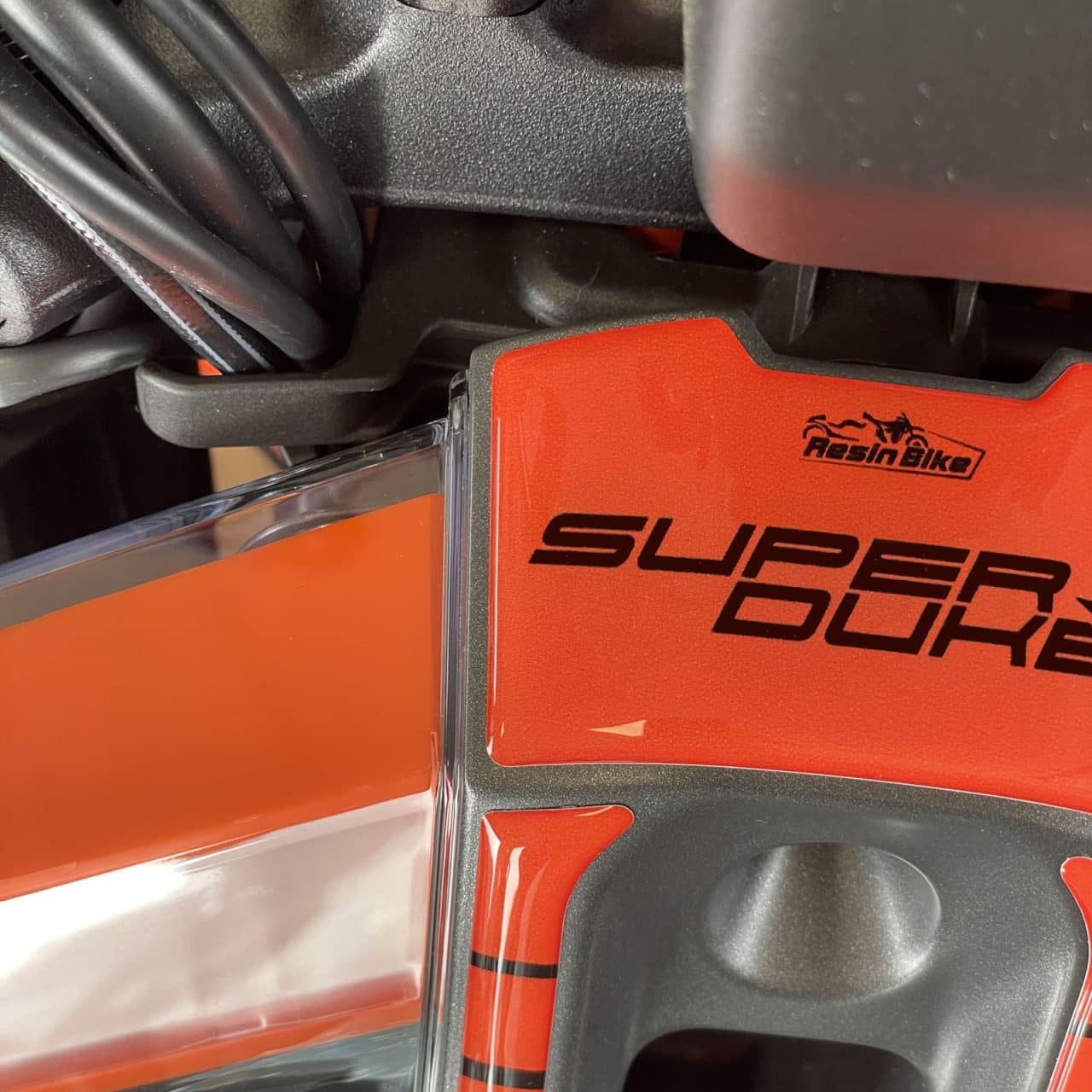 Aufkleber 3D Kompatibel mit KTM 1290 R Super Duke 2022-2023 Frontscheinwerfer – Bild 4