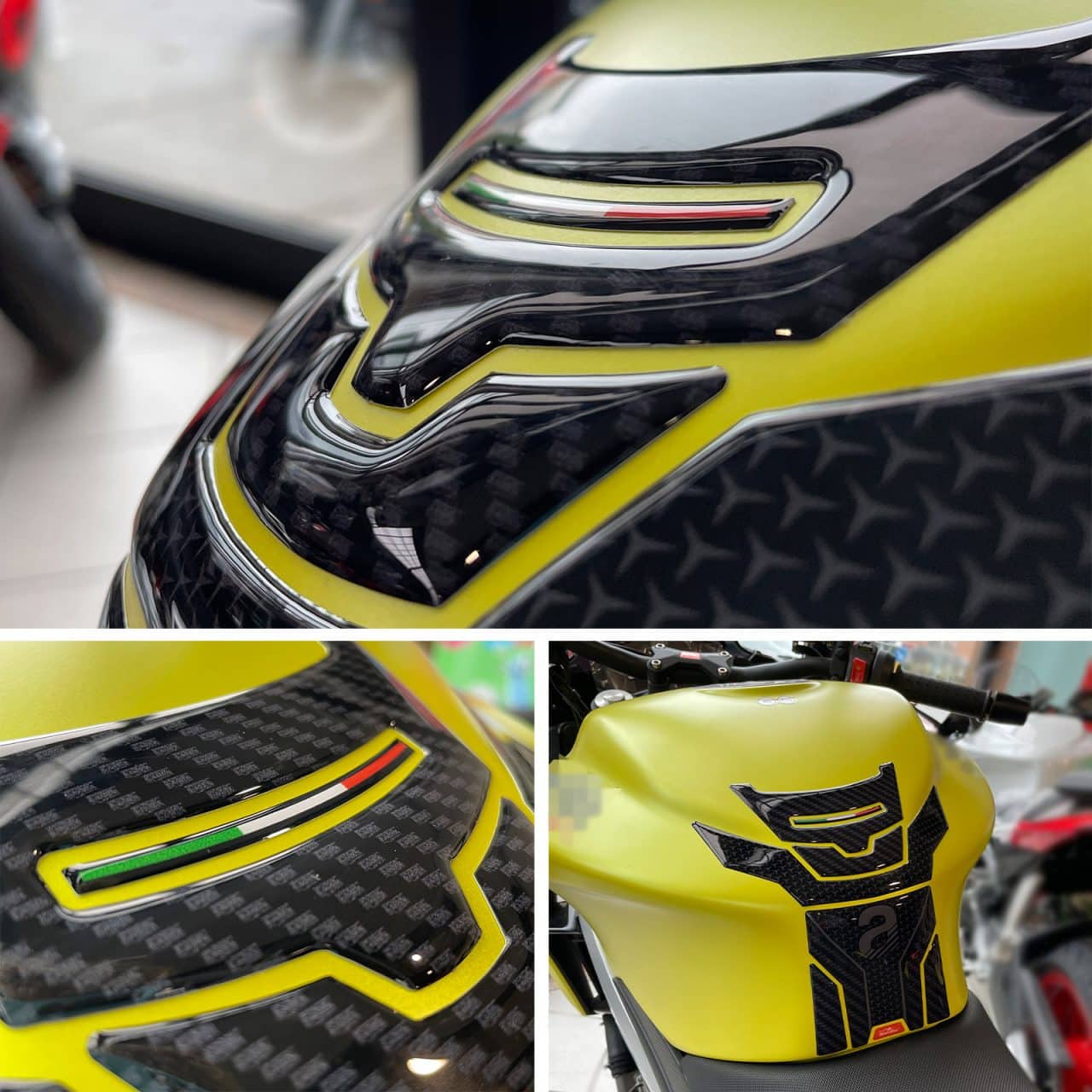 Motorcycle Stickers 3D compatible with Aprilia Tuono-RS 660 2020-2023 Tank - Image 5