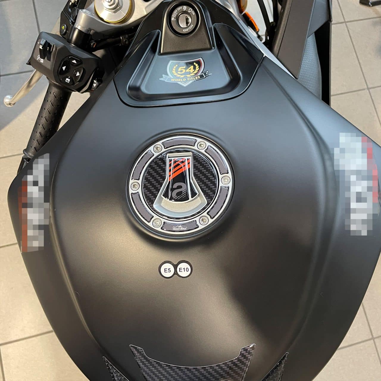 Aufkleber 3D Motorrad Kompatibel mit Aprilia Tuono-RS 660 2023 Tankdeckelschutz – Bild 6