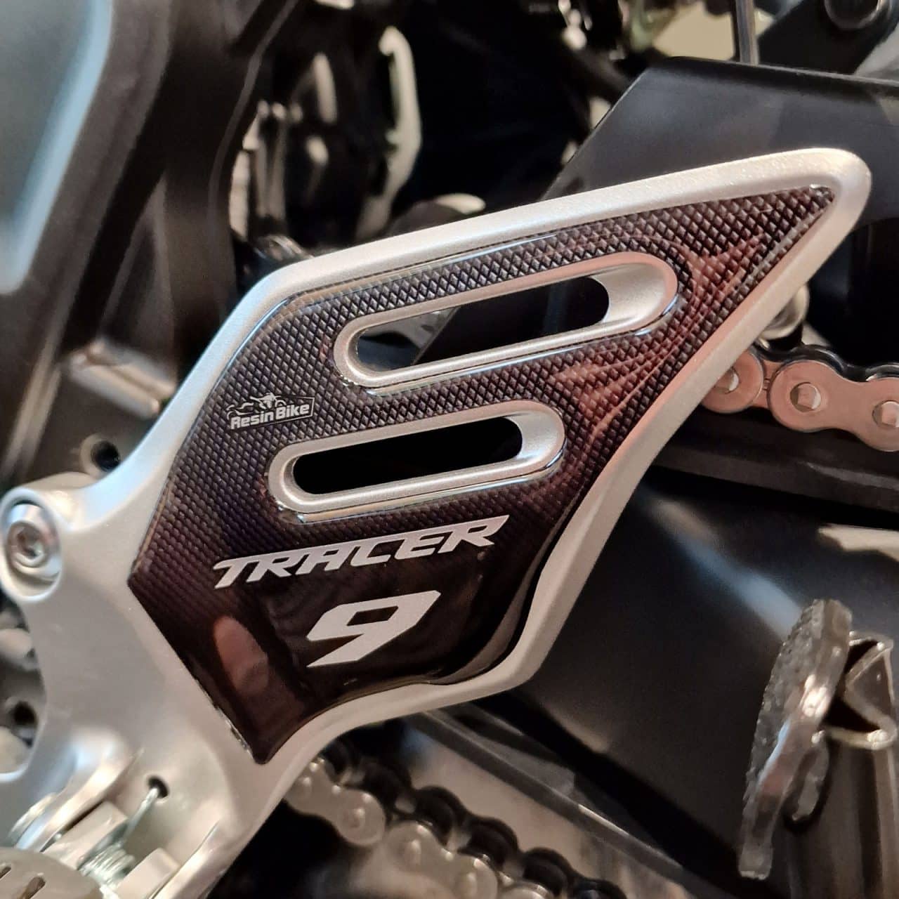 Adhesivos 3D compatibles con Yamaha Tracer 9 GT+ 2021-2024 Protector de Talón - Imagen 4