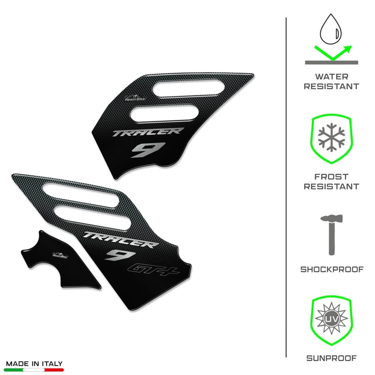 Motorcycle Stickers 3D compatible with Yamaha Tracer 9 GT+ 2021-2024 Heel Pad - Image 7