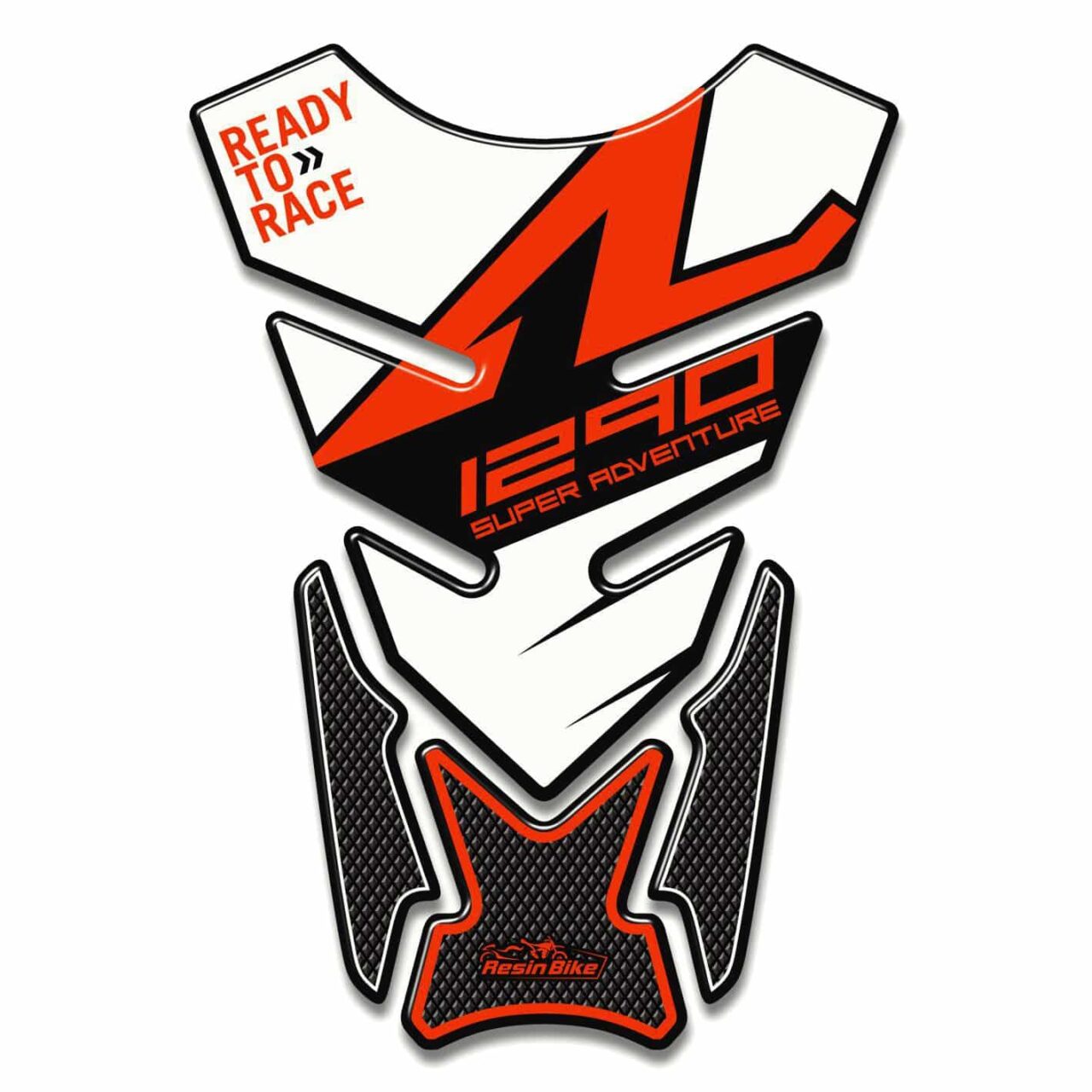 Paraserbatoio Adesivi 3D compatibili con KTM 1290 Super Adventure R 2017-2020