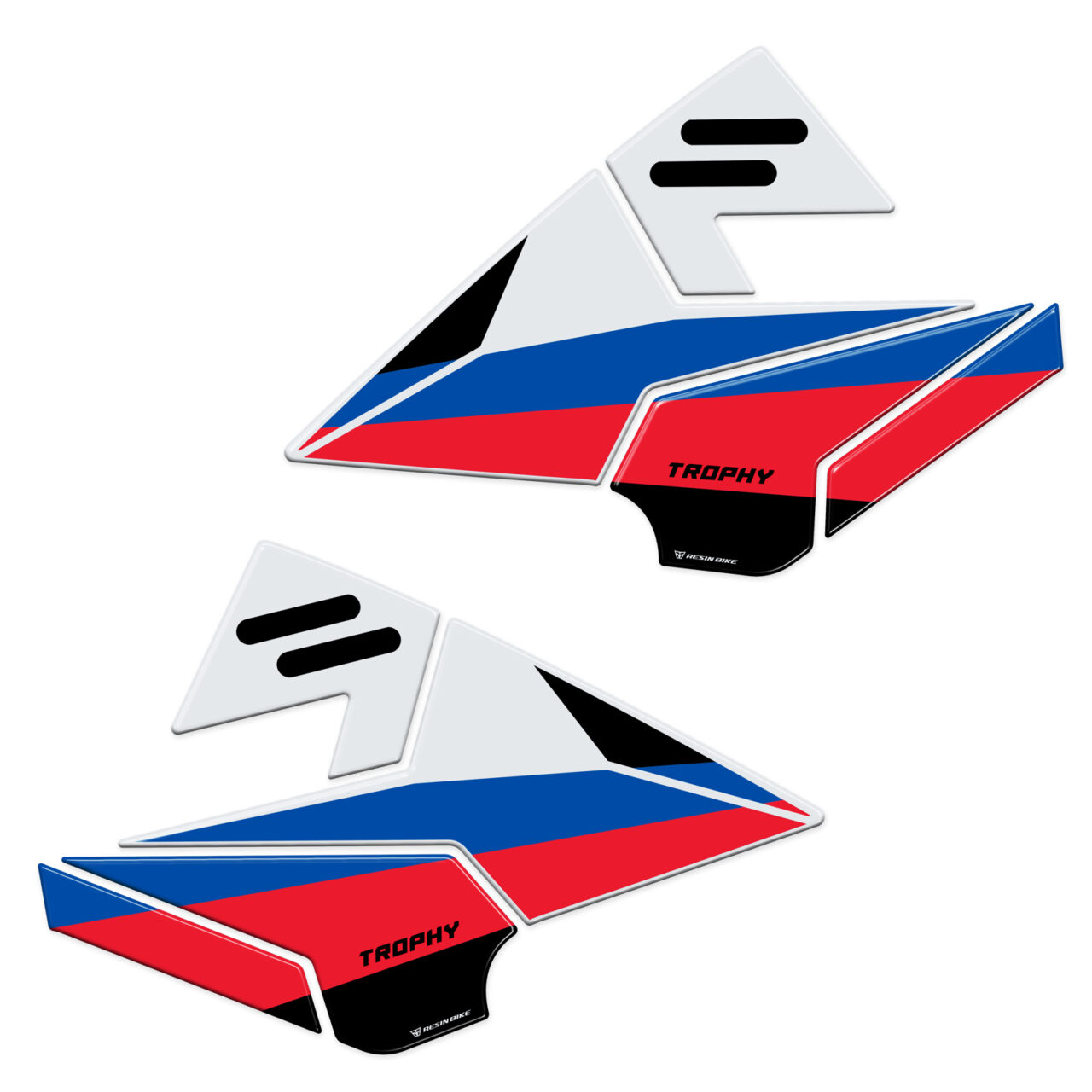 Motorcycle Stickers 3D compatible with BMW F 900 GS Trophy 2024 Tank Side - Image 2