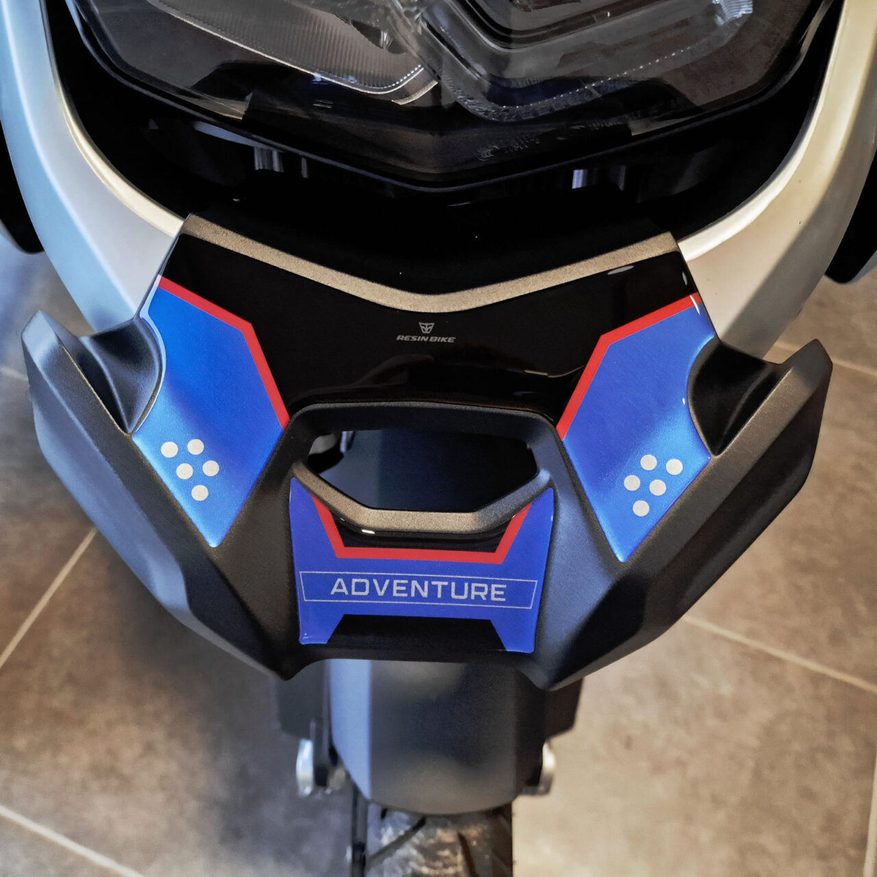 Autocollant 3D compatibles avec BMW F 900 GS Adventure Ride Pro 2024 Bout de Carénage