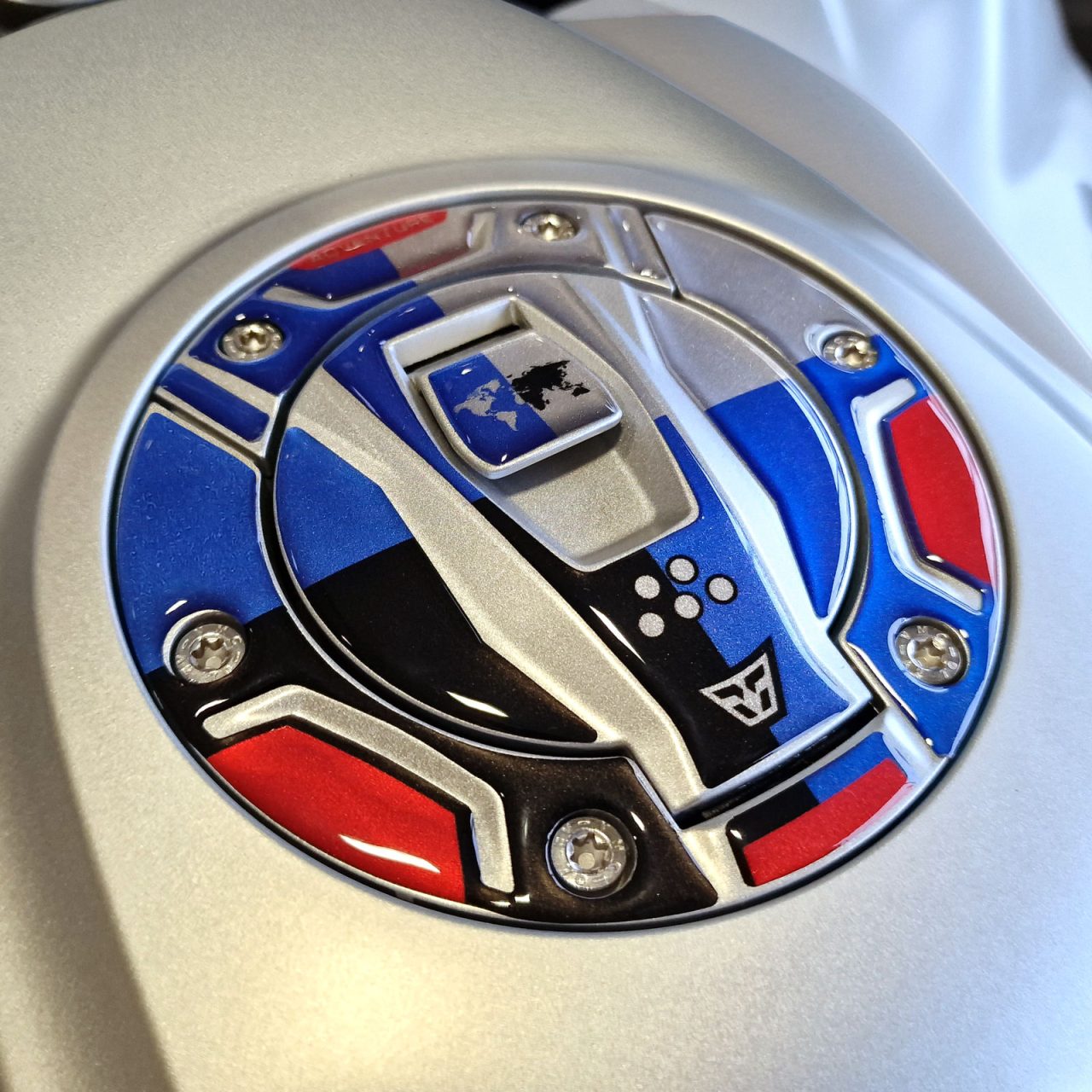 Kit Tank Basic Stickers 3D compatible with BMW F 900 GS Adventure Ride Pro 2024 - Image 5