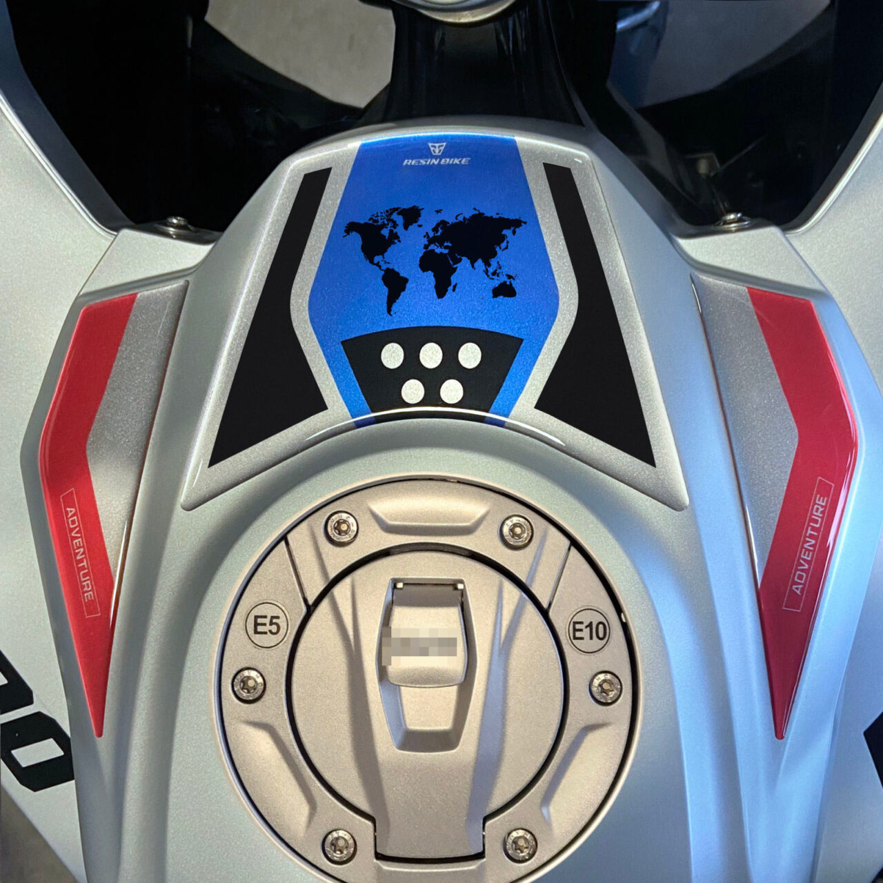 Stickers 3D compatible with BMW F 900 GS Adventure Ride Pro 2024 Key Area - Image 2