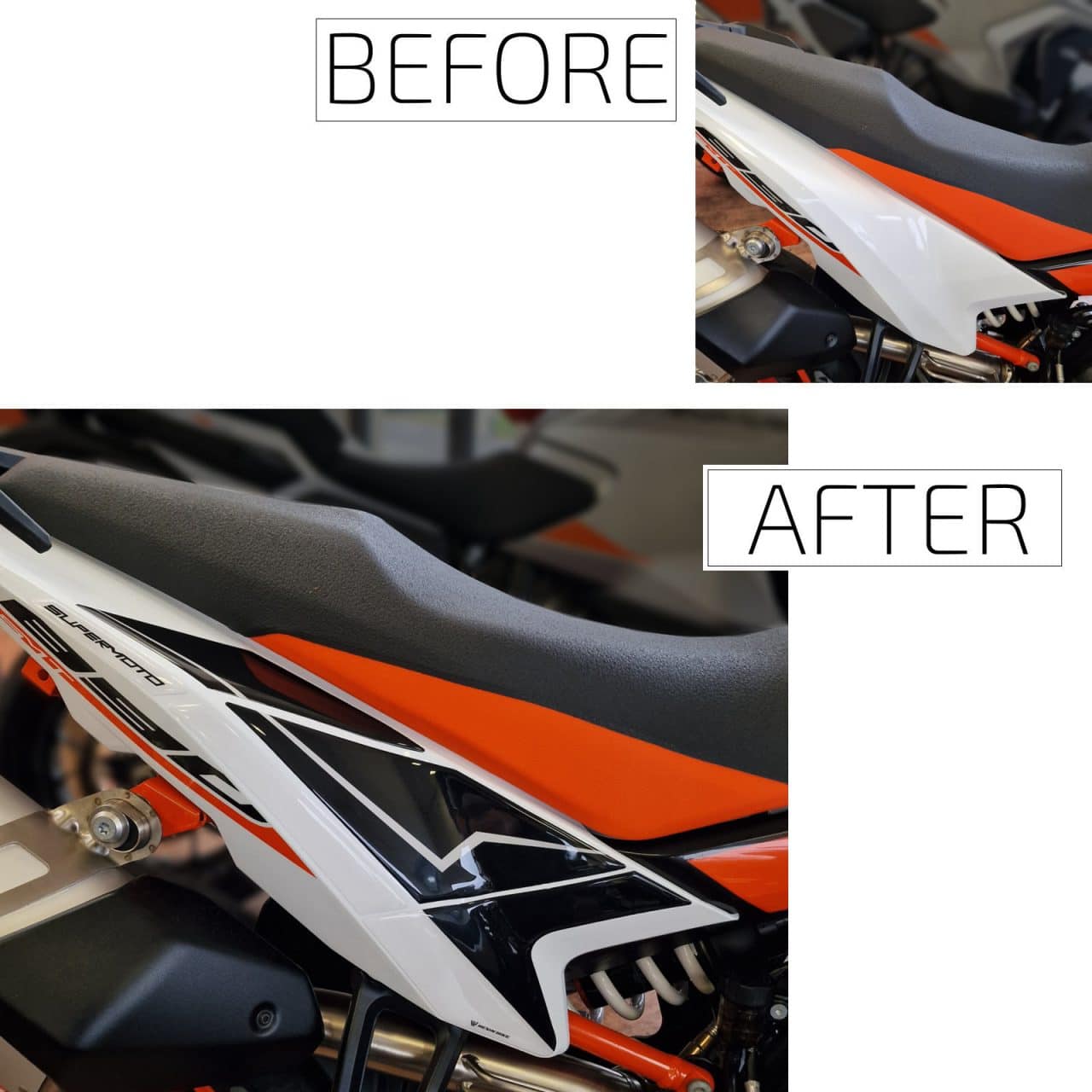 Stickers 3D compatible with KTM 890 SMT 2023-2025 Sides - Image 3