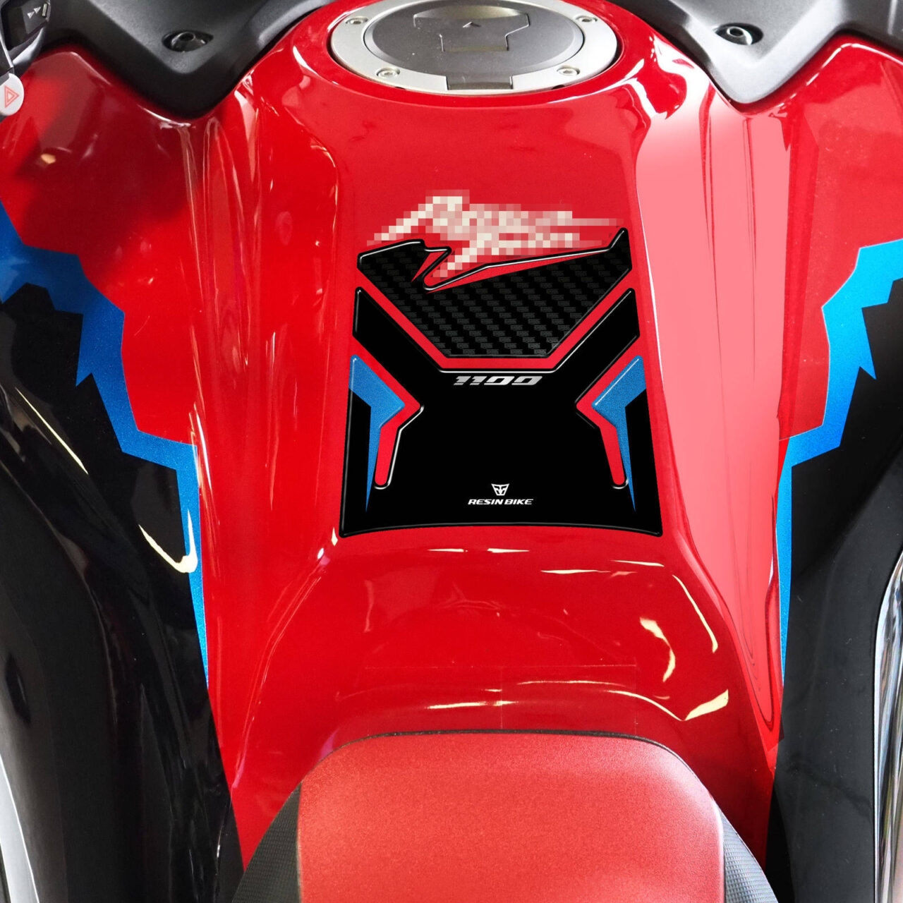 Paraserbatoio Adesivi 3D compatibili con Honda CRF1100L Africa Twin ES 2024-2025 - Image 4