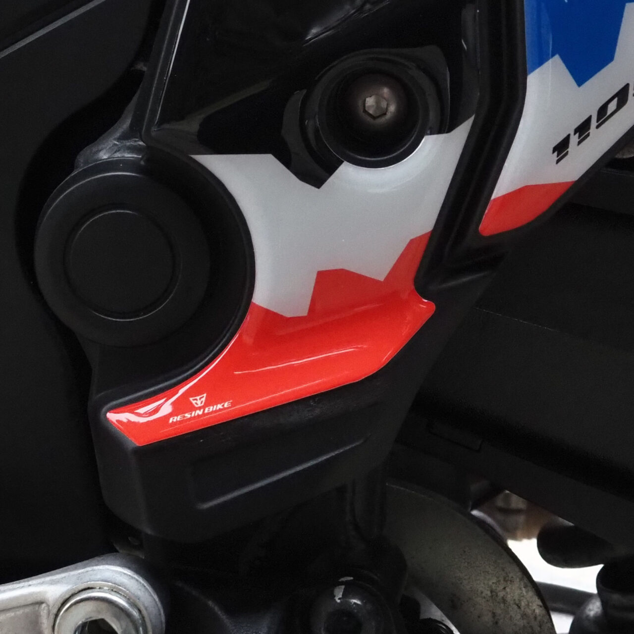 Stickers 3D compatible with Honda Africa Twin 1100 2024-2025 Heel Pad - Image 6