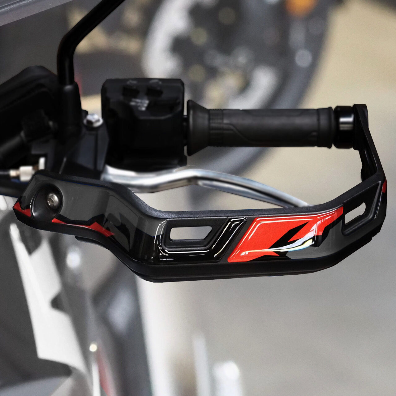 Adesivi 3D compatibili con Honda Africa Twin 1100 2024-2025 Paramani Nero