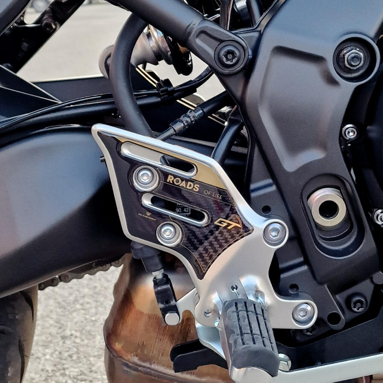 Adhesivos 3D de Moto compatibles con Yamaha Tracer 9 GT 2025 Protector de Talón - Imagen 4