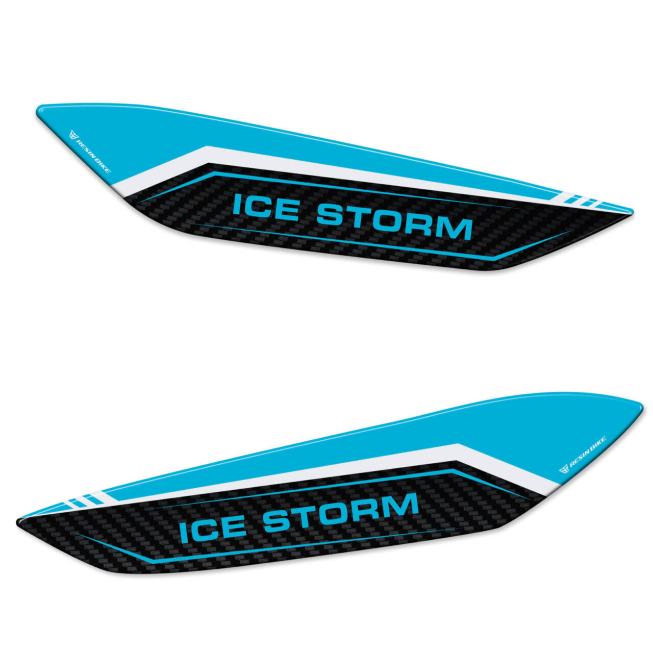 Motorcycle Stickers 3D compatible with Yamaha MT 07 2025 Fork Ice Storm - Image 2