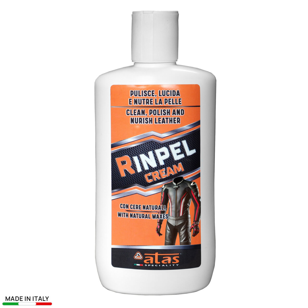 ResinBike Cleaner Pulitore e Lucidante per Pelli Abbigliamento Moto 200ml