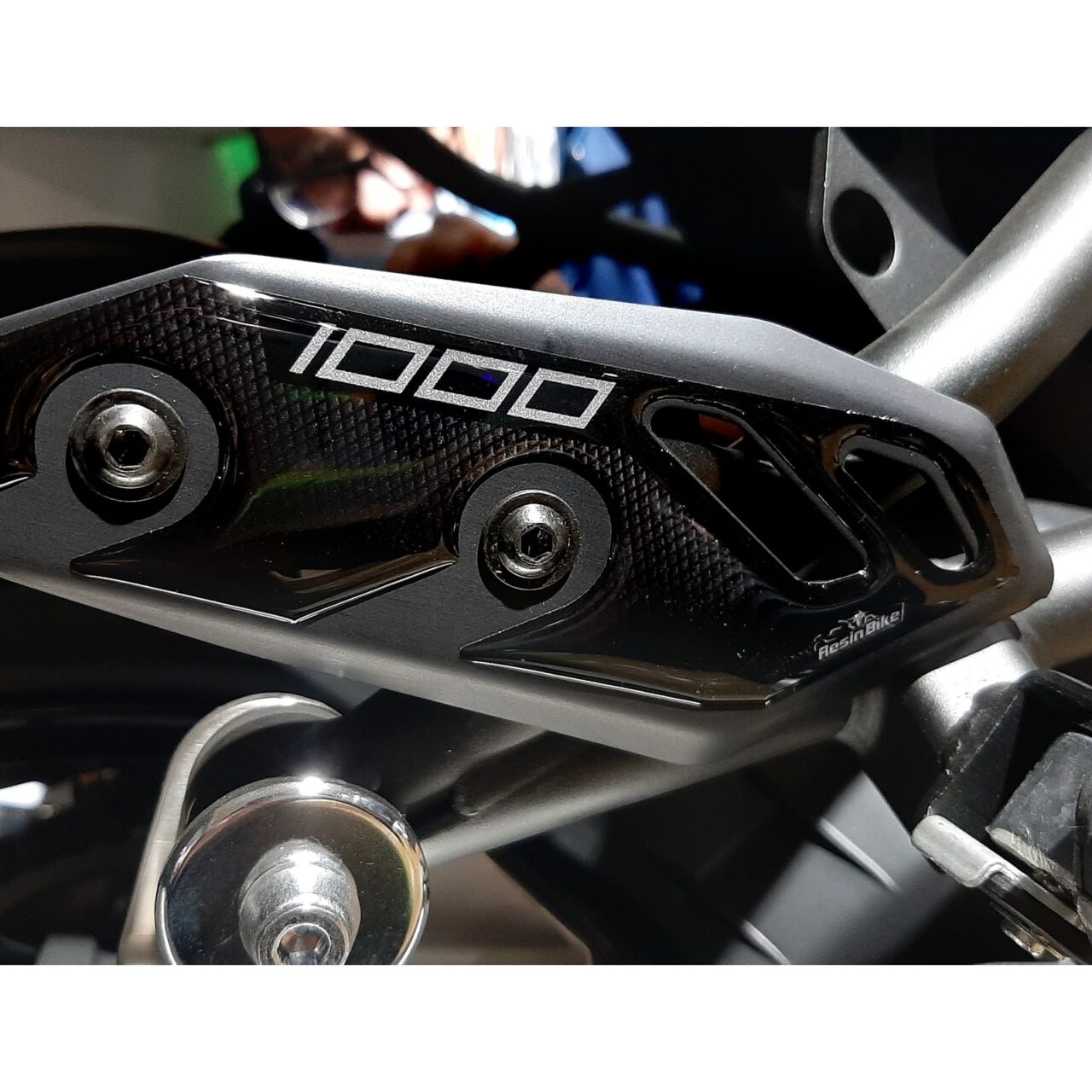 Autocollant 3D compatibles avec Kawasaki Versys 1000 2017-2025 protection talon – Image 4