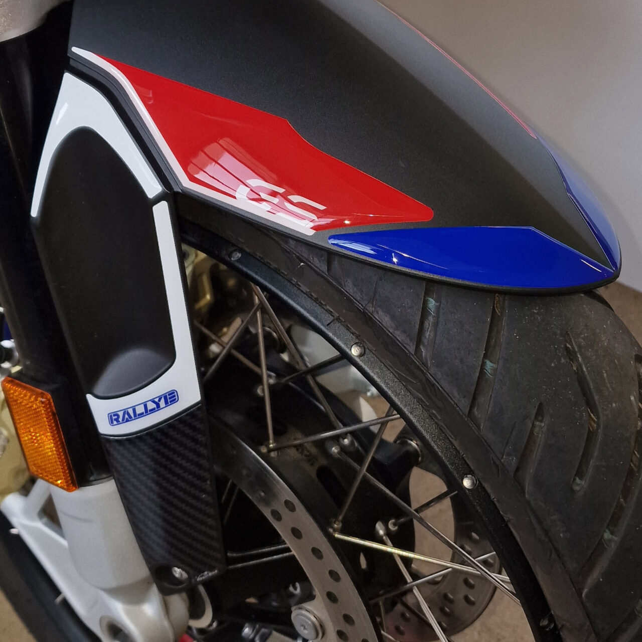 Adesivi 3D compatibili con BMW R 1250 GS - GS Adventure 2019-2024 Parafango