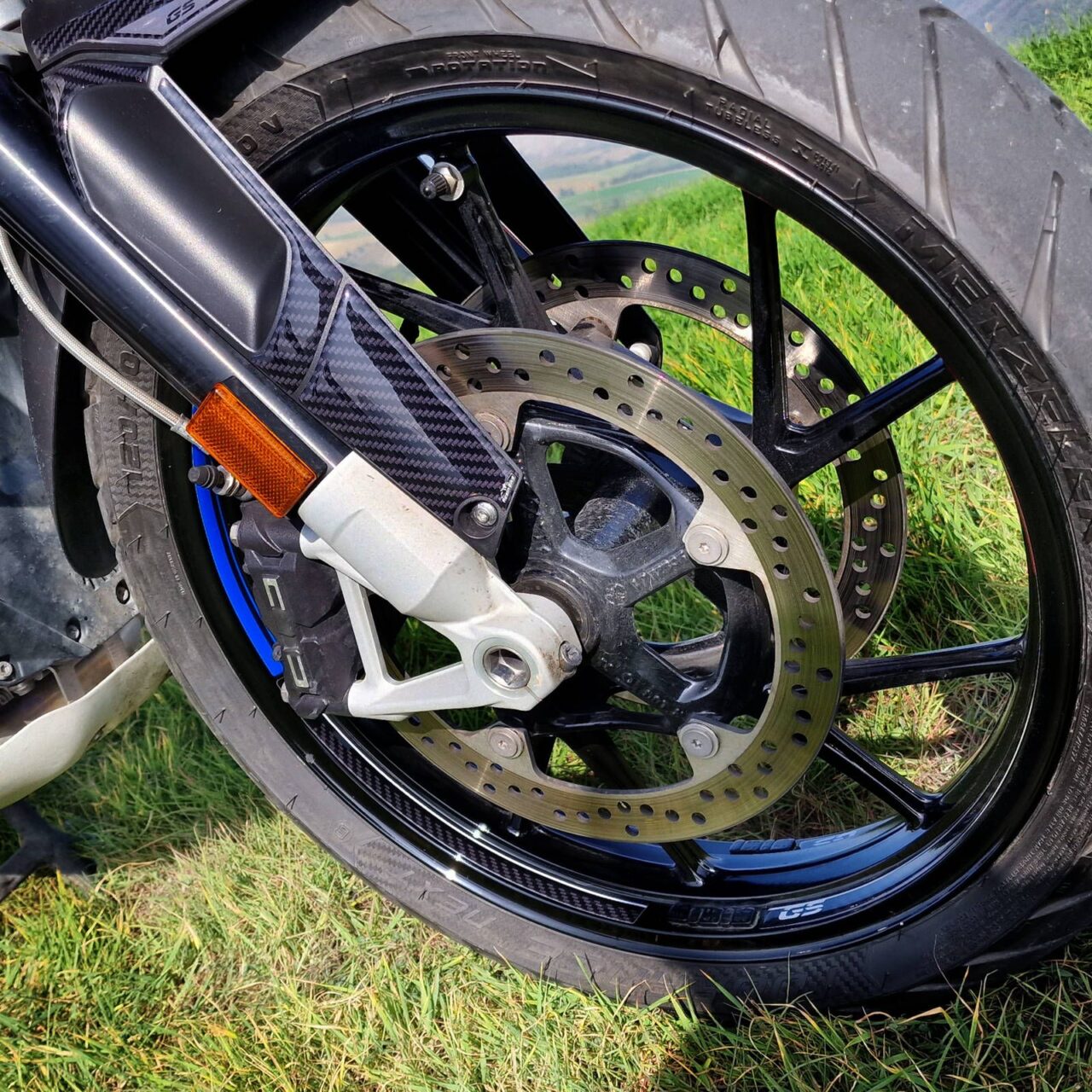 Adesivi 3D compatibili con  BMW R 1250 GS Cerchi 17" e 19" 2021-2024 - Imagen 5