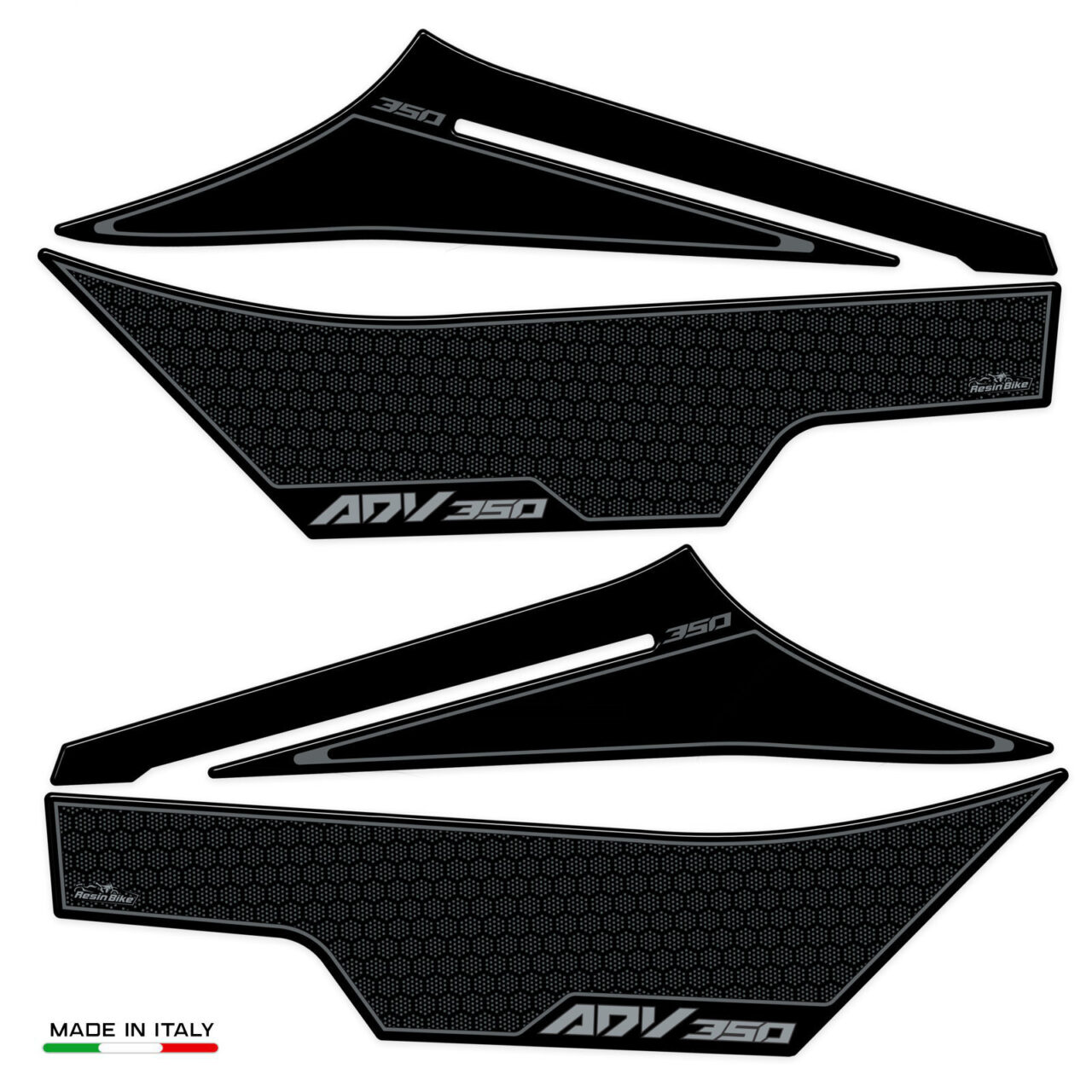 Adesivi 3D compatibili con Honda ADV 350 2022 2025 Laterali Tunnel - immagine 2