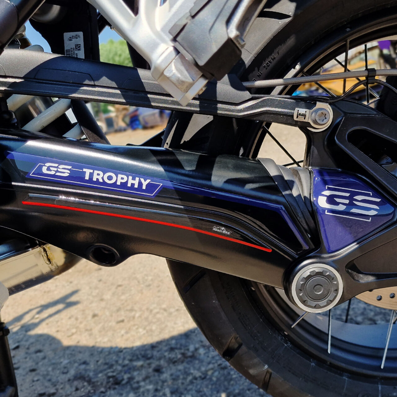 Adhesivos 3D compatibles con BMW R 1250 GS Adventure Trophy 2021-2024 Horquilla