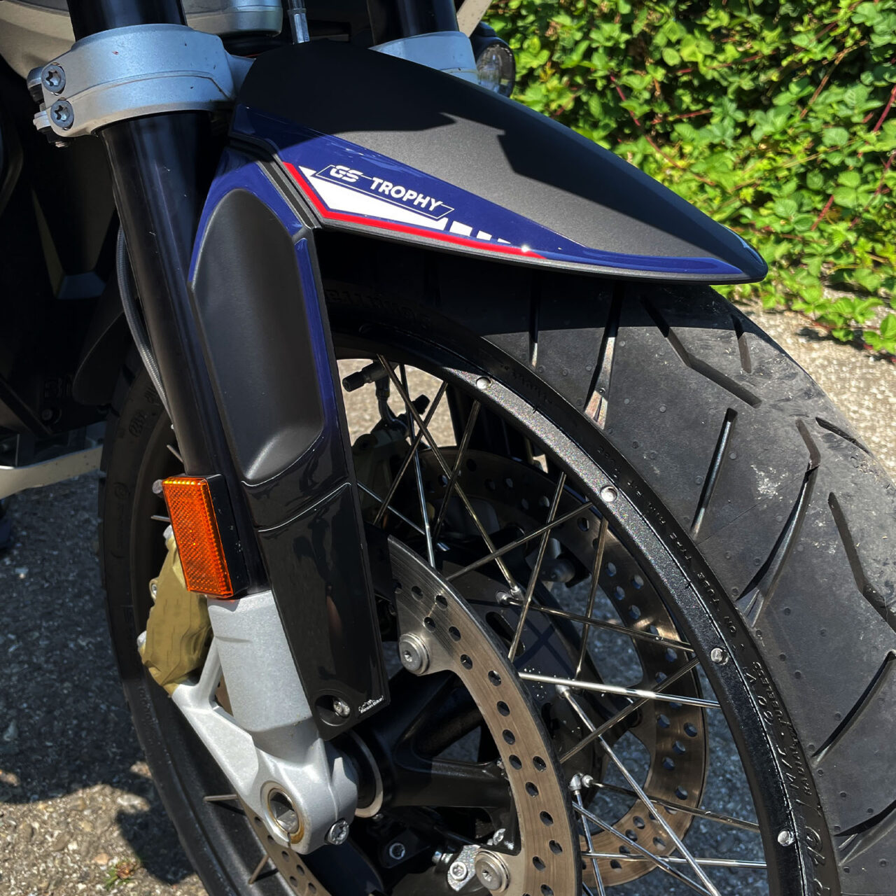 Adesivi 3D compatibili con BMW GS 1250 GS - GS Adventure Trophy 2024 Parafango