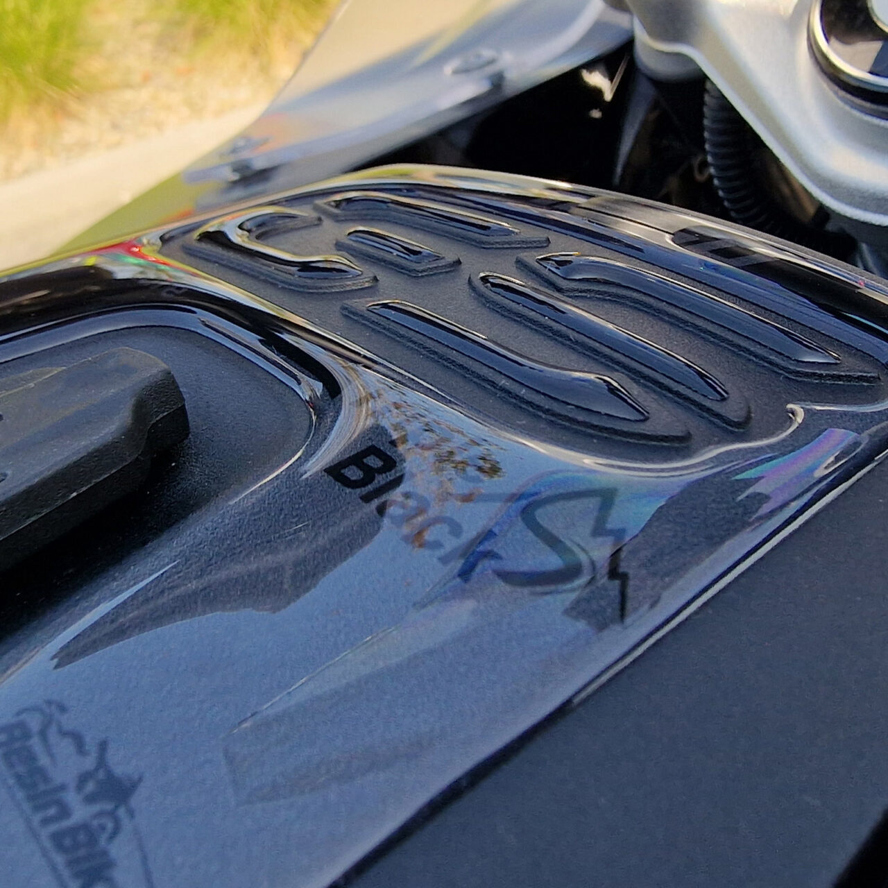 Adesivi 3D compatibili con BMW GS 1250 Adventure Triple Black 2024 Portaoggetti - Imagen 5