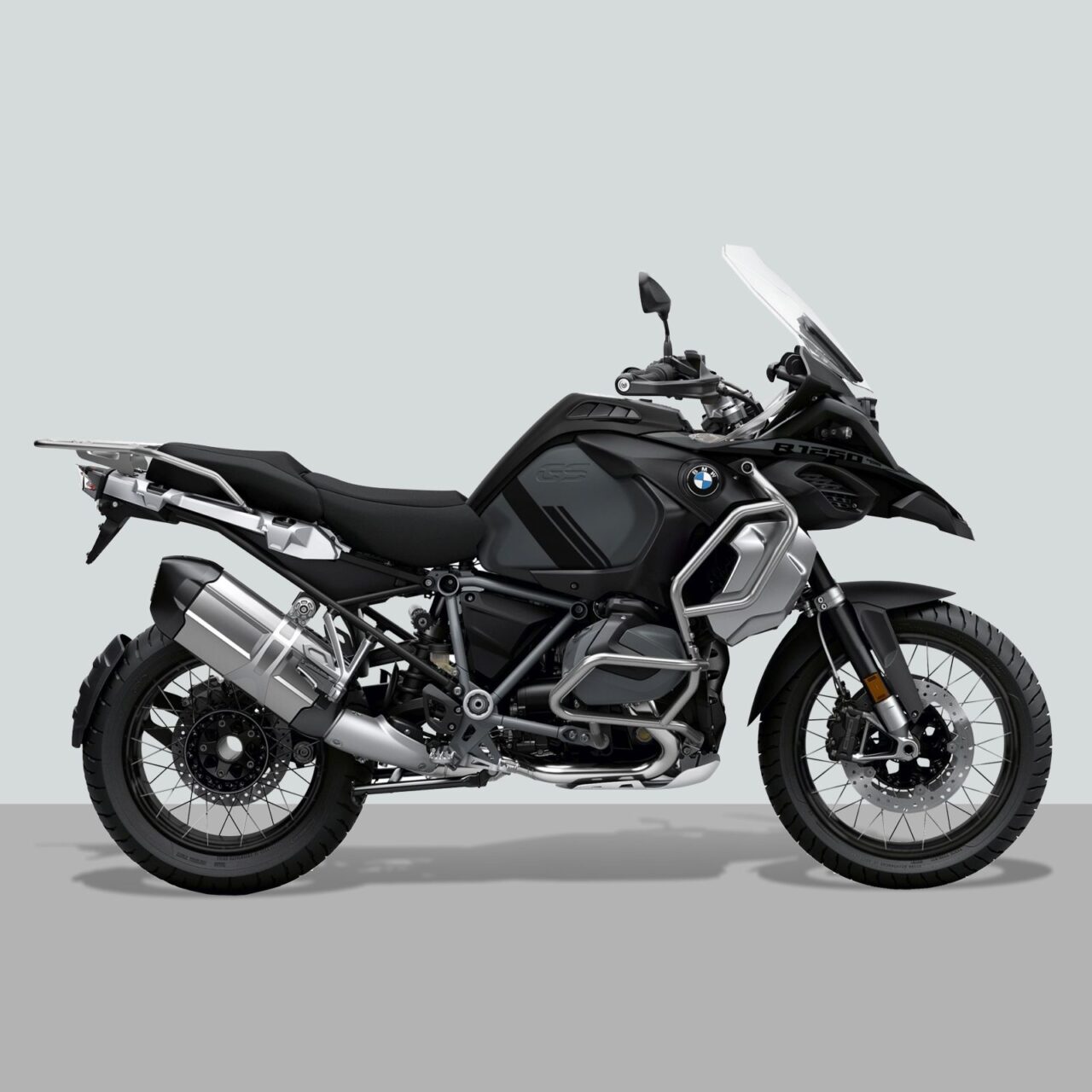 Kit Basic Stickers 3D compatible with BMW GS 1250 Adventure Triple Black 2024 - Image 2