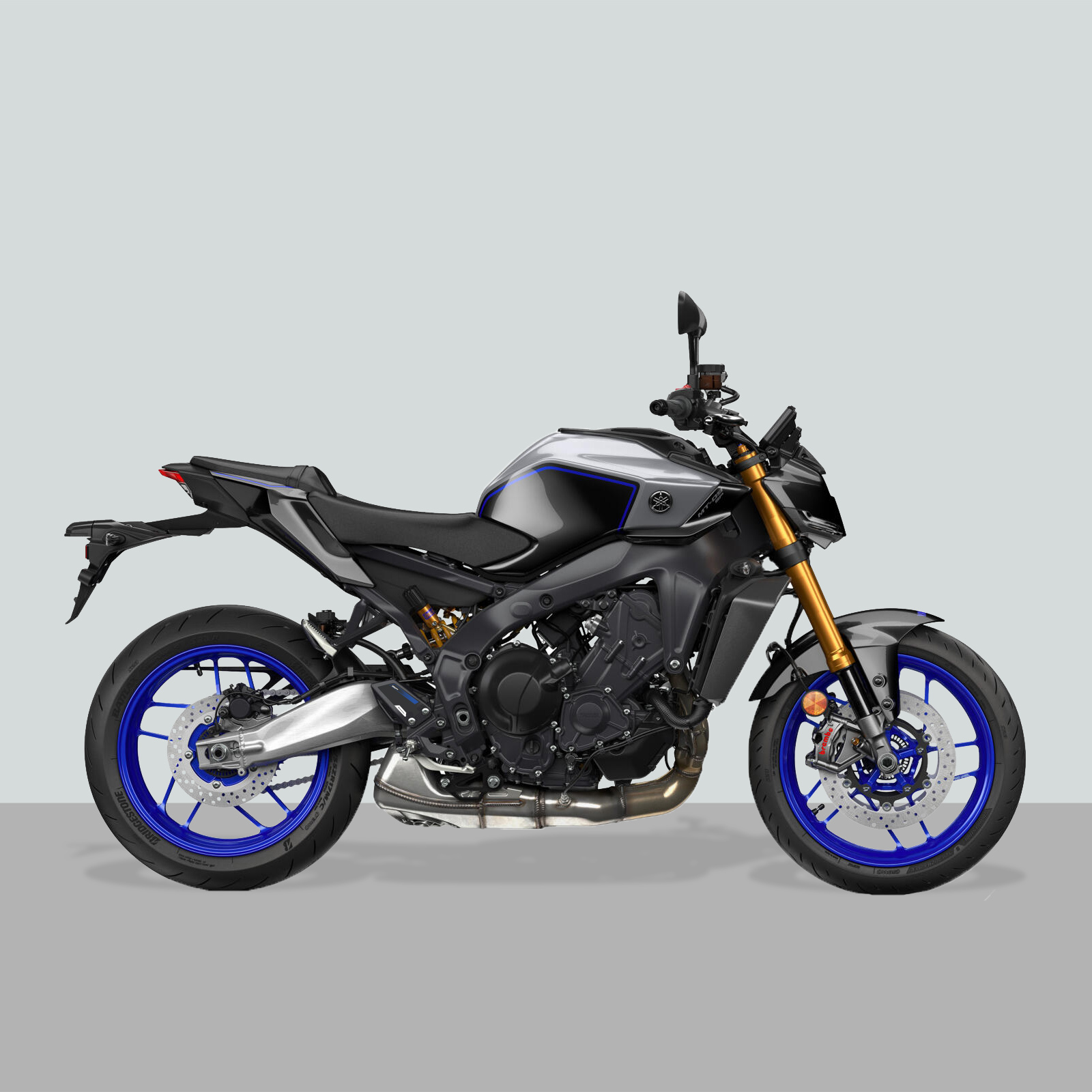 Aufkleber 3D Motorrad Kompatibel mit Yamaha MT 09 SP 2024-2025 Tankdeckelschutz – Bild 2