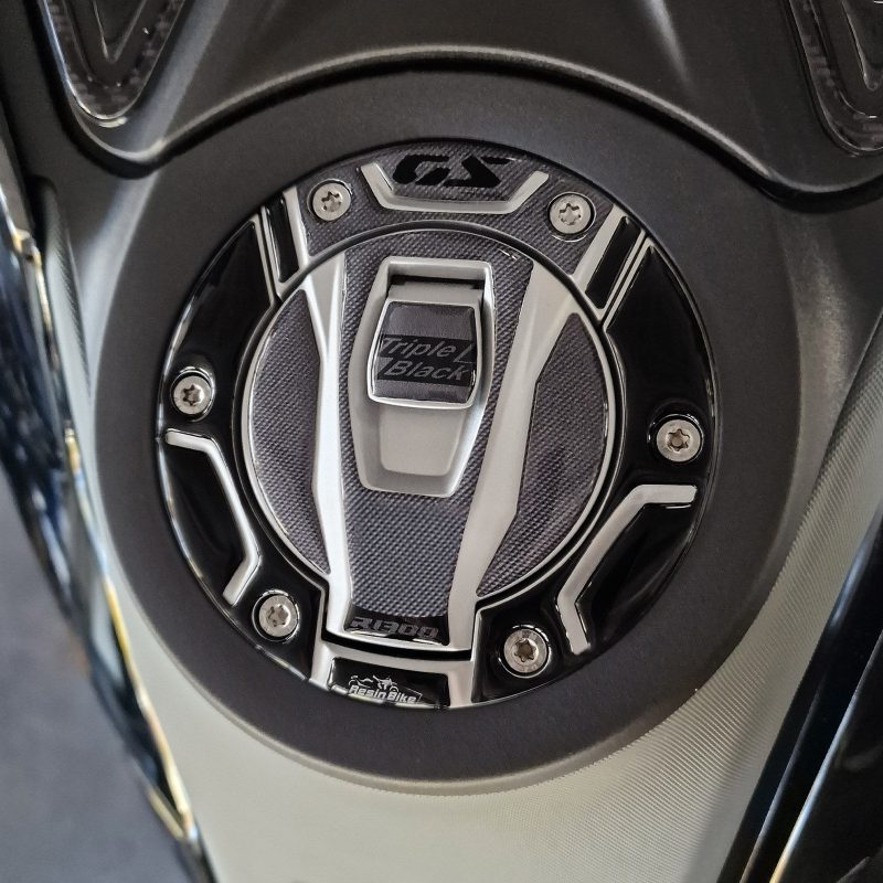 Pegatinas 3D Moto compatibles con BMW R 1300 GS Triple Black 2023-2026 Tapa de Tanque