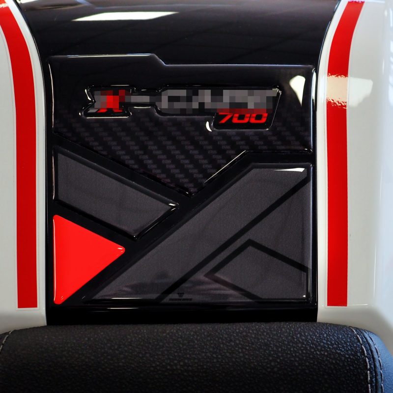 Paraserbatoio Adesivi 3D compatibili Moto Morini X-CAPE 700 2025-2026 Protezione