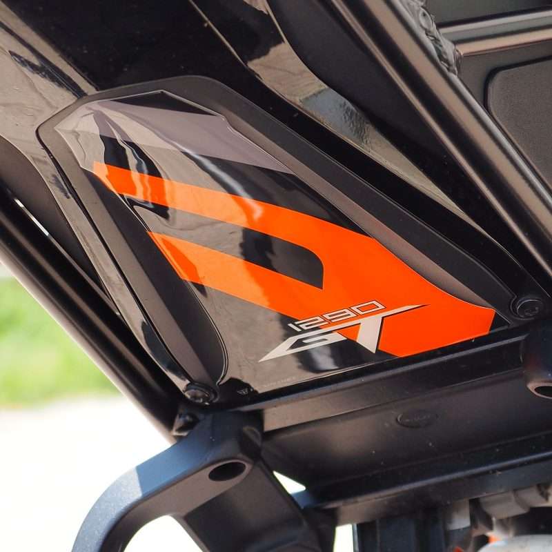 Aufkleber 3D Motorrad Kompatibel mit KTM 1290 Super Duke GT 2019-2024 Untersitz