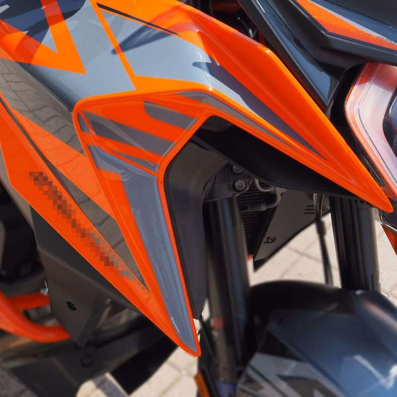 Aufkleber 3D Kompatibel mit KTM 1290 Super Duke GT 2019-2024 Seitenverkleidungen