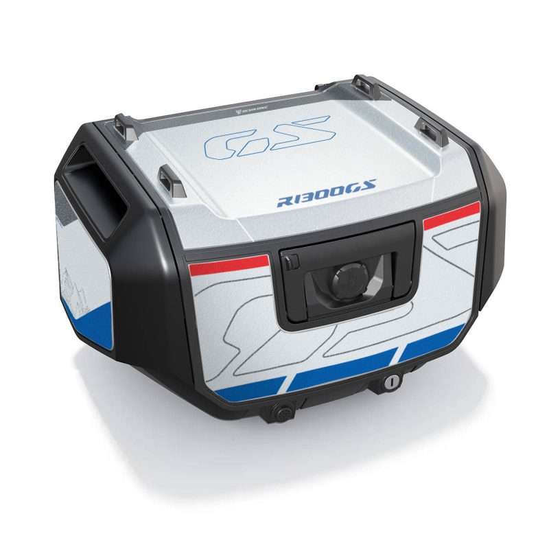 Adesivi Crystal compatibile con BMW R 1300 GS Light White 2025-2026 Bauletto