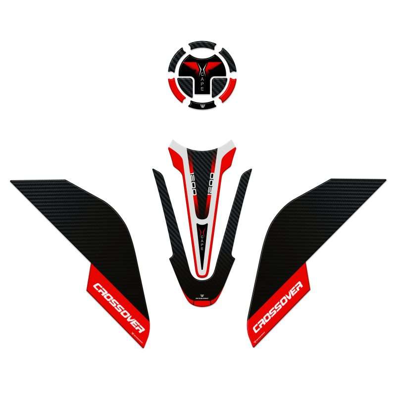 Kit Serbatoio Adesivi 3D compatibili con Moto Morini X-Cape 1200 2026 Base