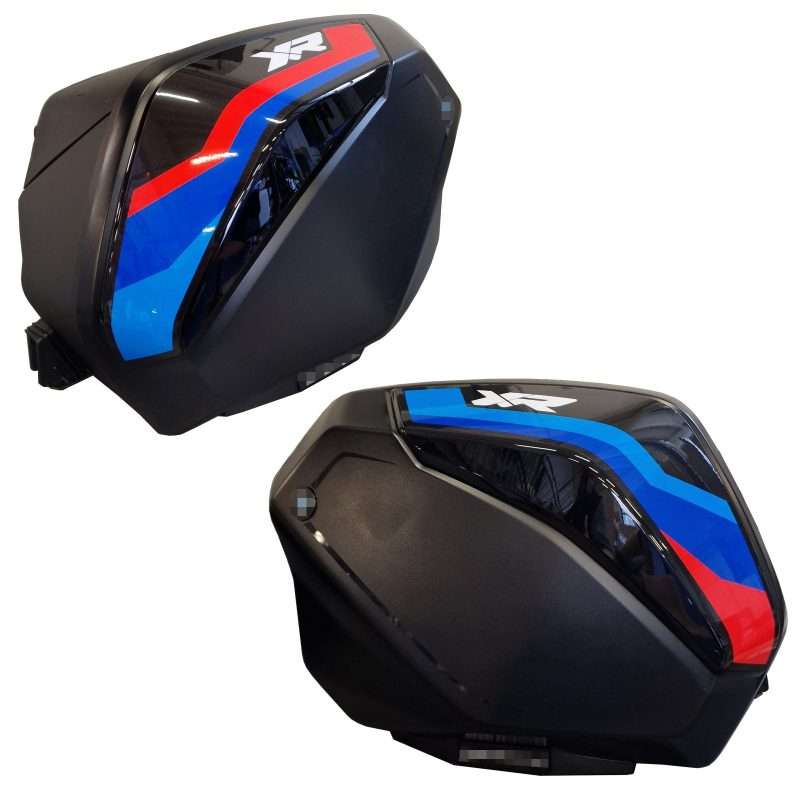 Adesivi Crystal Liscio compatibili con BMW S 1000 XR 2020-2026 Valigie Moto