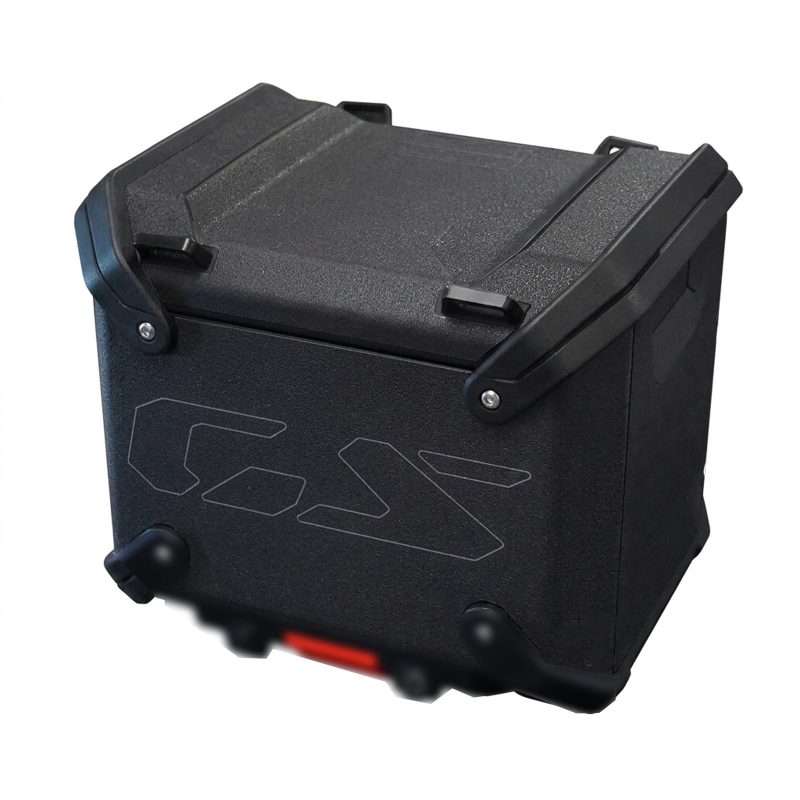 Adesivi Crystal Ruvido compatibili con BMW R 1300 GS 2023-2026 Nero Bauletto