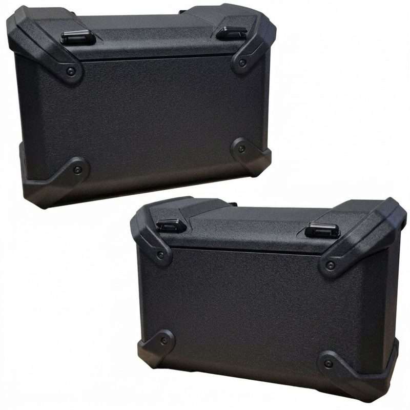 Adesivi Crystal Ruvido compatibili con BMW GS 1300 2023-2026 Black Valigie Moto
